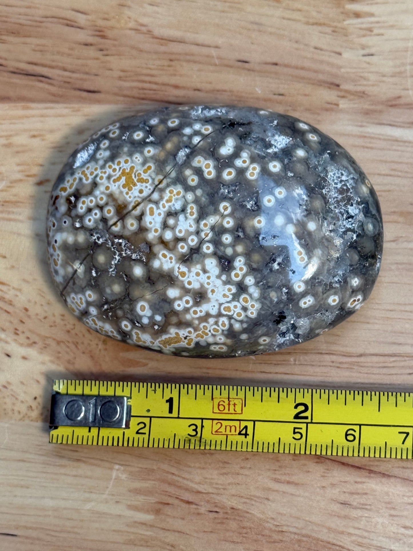 Ocean Jasper Palmstone - Medium