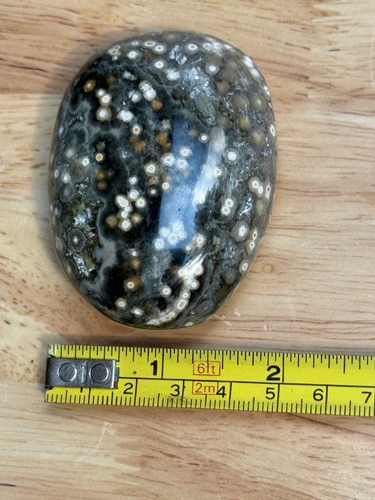 Ocean Jasper Palmstone - Medium