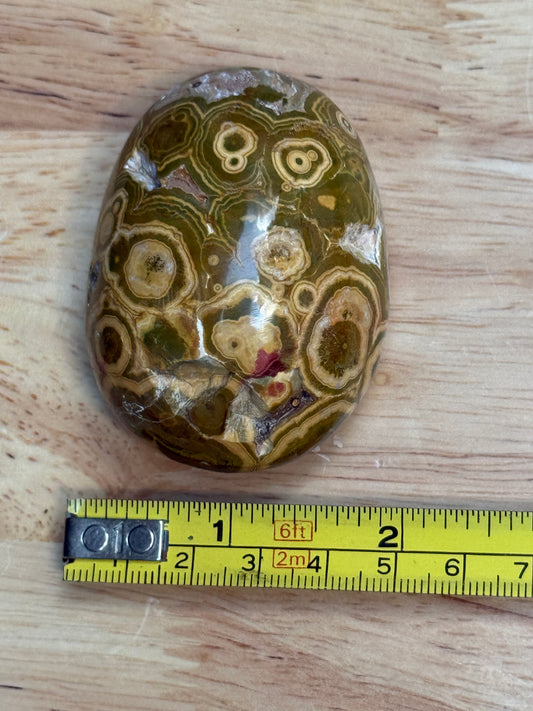 Ocean Jasper Palmstone - Medium