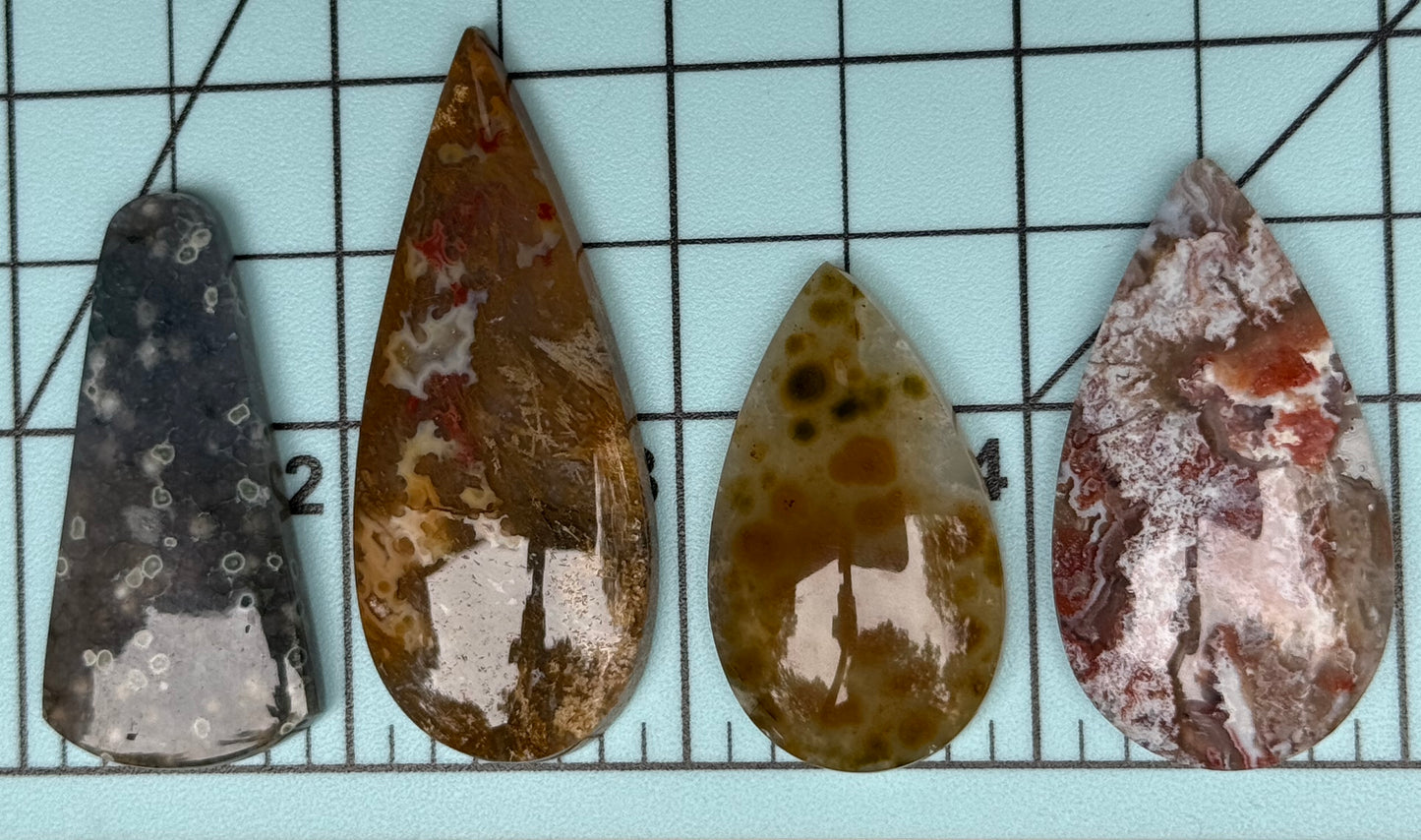 Indonesian Cabochon Quartet